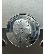 .999 Fine 1 Oz President Donald Trump Silver Round BU - $38.70