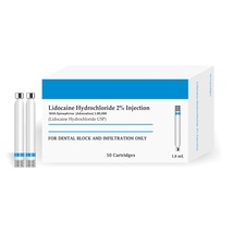 House Brand Lido-caine HCL 2% Injection W/ Epi-nephrin 1:80,000 Cartridg... - $56.25