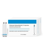 House Brand Lido-caine HCL 2% Injection W/ Epi-nephrin 1:80,000 Cartridg... - $77.18 CAD
