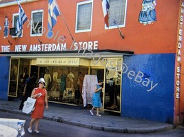 1960 The New Amsterdam Store City Scene Caribbean Curacao 35mm Slide - £4.38 GBP