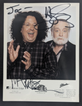 THE TURTLES HAND SIGNED AUTOGRAHPED 8.5x11  PHOTO SIGNED BY FLO &amp; EDDIE - £24.32 GBP