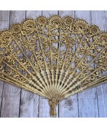 VTG Burwood XL Wall Fan #4402 MCM Hollywood Regency Plastic Wall Hanging... - $101.87 CAD