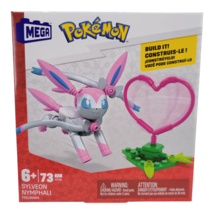 Mega Construx Pokémon Sylveon Building Toy Set 73 Pieces - £13.57 GBP