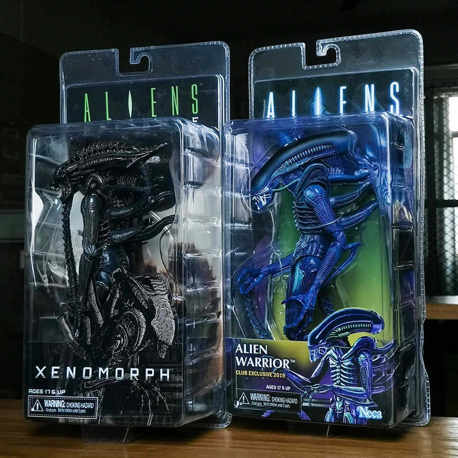 NECA Aliens Warrior Grid Xenomorph Alien Ellen Ripley Cameron Bishop 7 ...