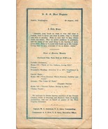 August 28 1932 PRE-WW2 USS West Virgninia BB-48 Daily Catholic Church Se... - $22.76 CAD