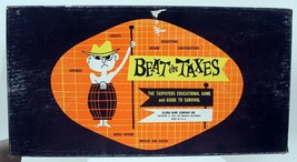 Beat The Taxes Board Game Obscure Rare Family 1957 Educational Finance - £59.34 GBP