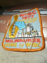 WIBC 1977 Bowling Patch Milwaukee Championship Tournament/AND 77 WIBC PIN =EUC - £11.54 GBP