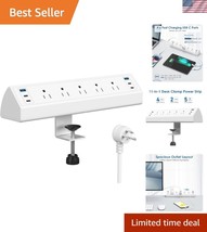 USB C Fast Charging Station with Surge Protection: 40W, 5 Outlets Included - $45.00