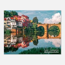 São Gonçalo Brazil Travel Poster Wall Art | São Gonçalo Town Home Decor Tâmega R - $19.99