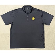 U.S. Naval Academy Polo Shirt XL Mens Navy Scientia Tridens Vansport - $556.78 MXN