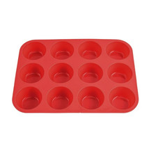 SILICONE LARGE MUFFIN YORKSHIRE PUDDING MOULD BAKEWARE CUP BAKING TRAY - $7.99