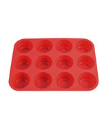 SILICONE LARGE MUFFIN YORKSHIRE PUDDING MOULD BAKEWARE CUP BAKING TRAY - $147.07 MXN