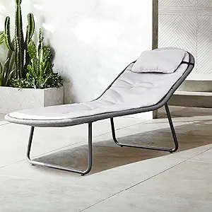 Patio Lounge Chair, 1 Pieces, Grey - $483.99