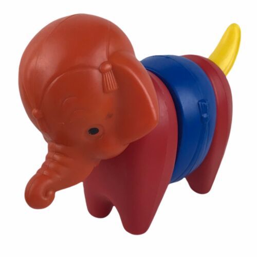 Primary image for Tupperware Tupper Toys Vintage Zoo It Yourself Animal Elephant 1966 5 PCS U15