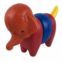 Tupperware Tupper Toys Vintage Zoo It Yourself Animal Elephant 1966 5 PCS U15 - £9.50 GBP