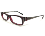 Ray-Ban Eyeglasses Frames RB5136 2286 Purple Red Silver Rectangular 53-1... - $46.53