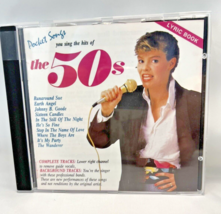 Karaoke: CD Hits of the 50&#39;s Pocket Songs With Lyric Book New - £11.64 GBP