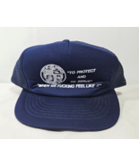 Vintage LAPD To Protect and to Serve When we Fing Feel Like It Blue AHS ... - $365.11 MXN