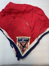 1957 World Jamboree US Contingent Neckerchief   BSA - £3.34 GBP