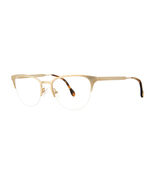 Lilly Pulitzer Prescott Eyeglasses Eye Glasses Gold Authentic New 50mm W... - $176.42