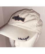 Youth S Life Is Good Tan Cap Applique Fish Embroidered Logo on the Brim GUC - £13.97 GBP