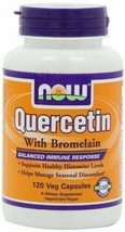 NOW Foods Quercetin W/Bromelain Balance Immune Response Supplement 120 Vcaps - £20.55 GBP