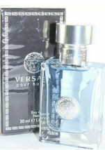 Versace Pour Homme Eau De Toilette Spray For Men 1.7 Oz / 50 Ml Brand - £34.68 GBP