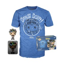Funko Pop! &amp; Tee: Back to The Future - Doc with Helmet, Adult XL - £42.48 GBP