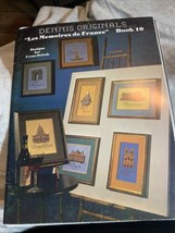 &quot;Les Memories de France&quot; Cross Stitch Book 10  Dennis Originals - $5.65