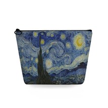 Organizer Cosmetics Portable Gift Bag Makeup Bags Women New Van Gogh Oil Paintin - £46.47 GBP