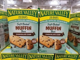 X2 Nature Valley Soft Baked Muffin Bars, Chocolate Chip (28 ct.) - £33.53 GBP