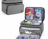 Sewing Accessories Organizer With 2 Detachable Clear Pockets, Sewing Sup... - £44.70 GBP