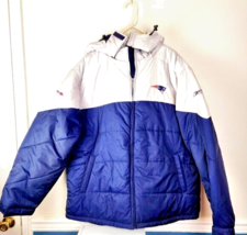 NFL Reebok Men's New England Patriots Hooded Jacket Size XL NWT - £57.99 GBP