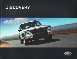 2004 Land Rover DISCOVERY sales brochure catalog US 04 SE HSE - $10.00