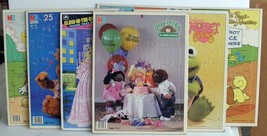 Tray Puzzles Barbie Dream Glo Muppet Babies Cabbage Patch Kids Pre School - £15.49 GBP