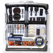 DREMEL All Purpose 200PC Accessory Kit and Storage Case 708 P - £31.96 GBP