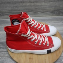 Converse Shoes/Sneakers UNISEX M 8 CTAS HI University Red Black Canvas 166736C - £47.40 GBP