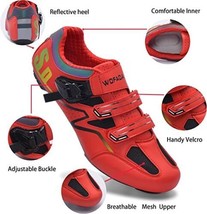 WOFADA Unisex Cycling Shoes Compatible with Pelaton Bike - Men: 9.5 / Wo... - $38.77