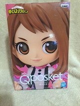 Q posket My Hero Academia Ochako Uraraka Banpresto Qposket NEW Authentic - £16.58 GBP