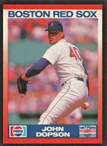 Boston Red Sox John Dopson 1989 Score Pepsi Baseball Card #40 nr mt   ! - £5.46 GBP