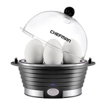 Chefman Egg-Maker Rapid Poacher, Food &amp; Vegetable Steamer, Quickly Makes... - £33.01 GBP