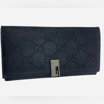 Authentic Vintage Gucci Monogram Canvas Wallet Pouch Bag - £207.02 GBP