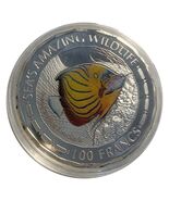 Lucky  &amp; Gift  Colored  Craft  “Butterflyfish Knight“40mm Big Coin #CL202 - €4,26 EUR
