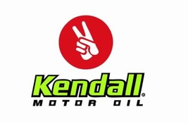 Kendall Motor Oil Flag White 3X5 Ft Polyester Banner USA 90x150cm - £13.91 GBP