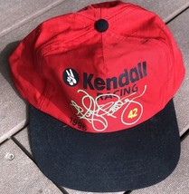 Vintage 1995 Kendall Racing #42 Kyle Petty NASCAR Snapback Cap Red Hat - $174.87 MXN