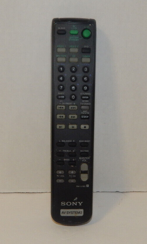 Primary image for Sony RM-U304 Remote Control for Stereo Receiver STR-DE245 Tested
