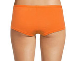 No Boundaries Women&#39;s Cotton Boyshort Panties Size 3XL Orange Sherbet - $11.17