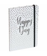 New - Happy Day Journal with Elastic Closure - £5.84 GBP
