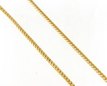 3mm Unisex Chain 18kt Yellow Gold 380510 - £2,125.90 GBP