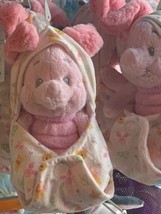 Disney Parks Baby Piglet in a Hoodie Pouch Blanket Plush Doll New - $62.99